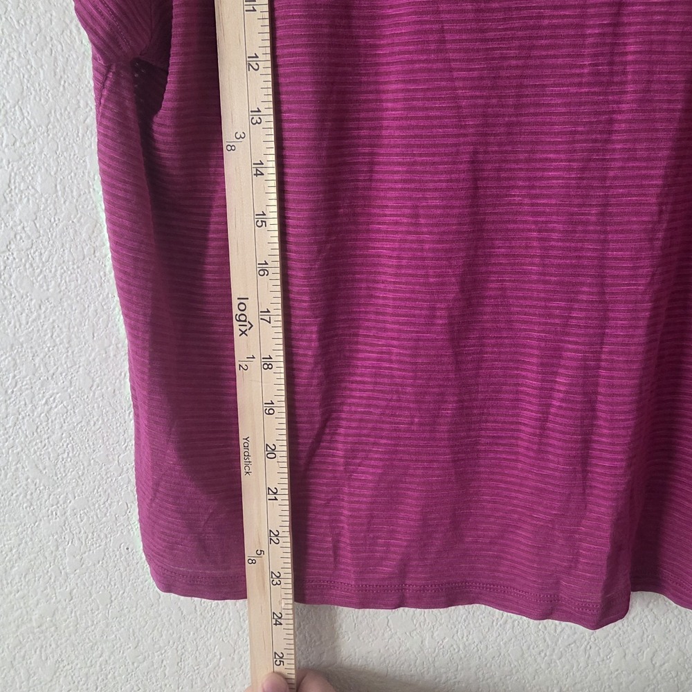 NWT Aeropostale Seriously Soft Aero Girl Tee Womens Size XXL Striped Sheer - Picture 6 of 10